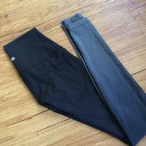 NWOT Lululemon high rise ombré luxtreme tights